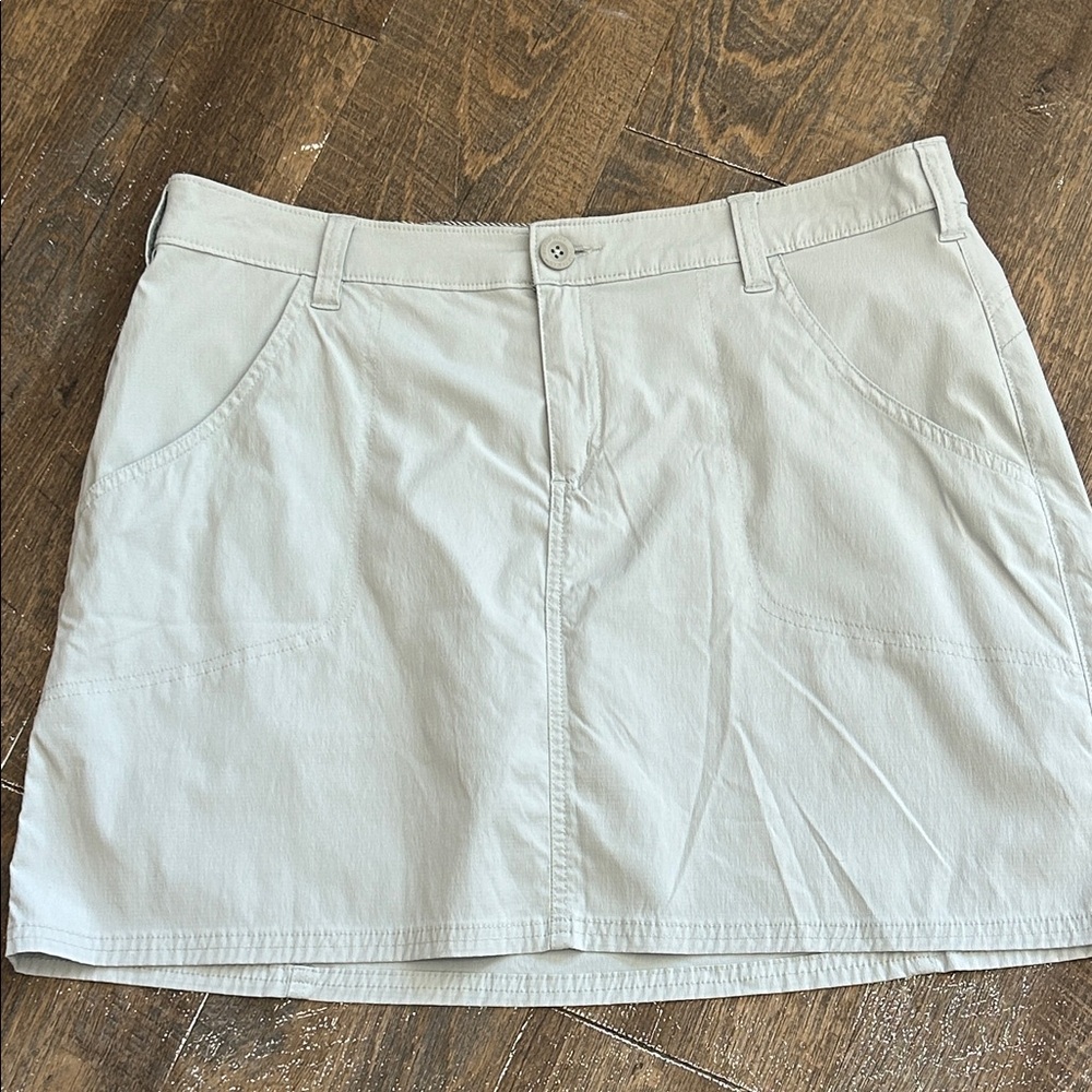 World Wide Sportsman Offshore Skort‎ Gray Size 14 Fishing Hiking Quick Dry